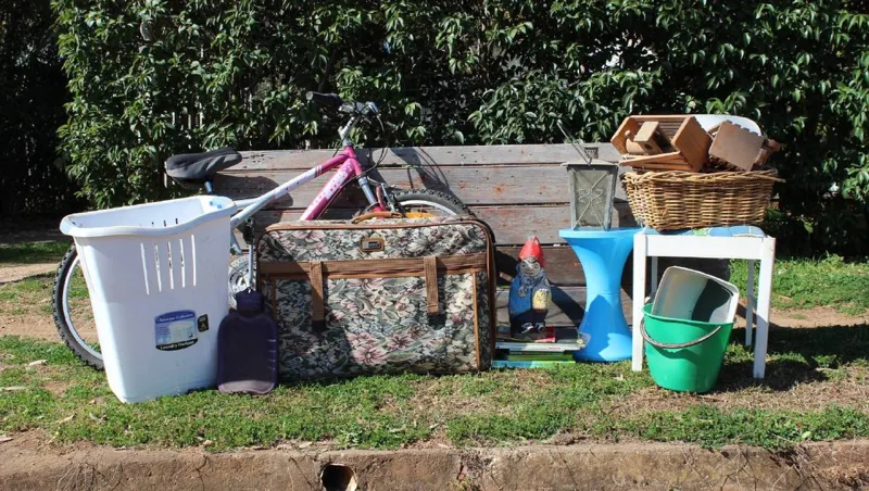 bulk waste at road trash rangers