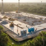 gonzales construction site portable toilets positioning overview