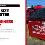 what size dumpster does my business need