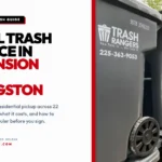 local trash service ascension livingston parishes featured