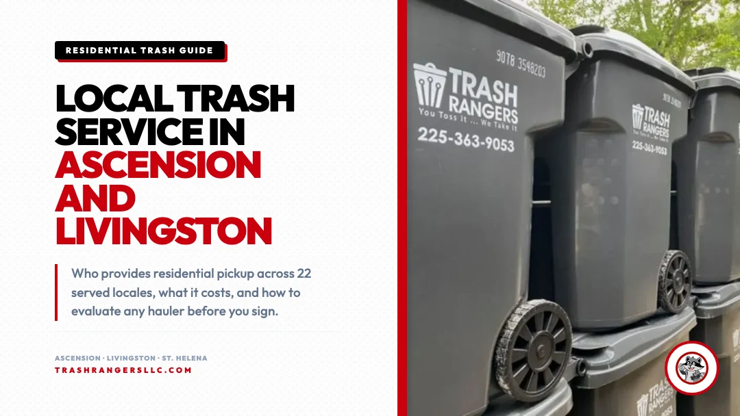 local trash service ascension livingston parishes featured