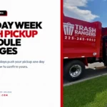 Trash Rangers residential truck in Ascension Parish