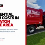 Trash Rangers residential truck in Ascension Parish