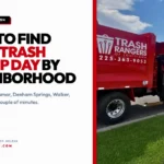 Trash Rangers residential truck in Ascension Parish